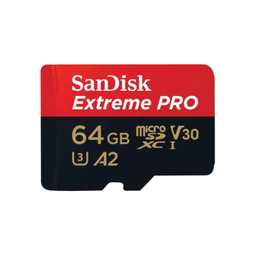 תמונה של SanDisk Extreme Pro A2 microSDXC 4K – 64 GB