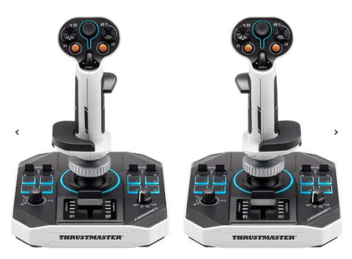 תמונה של זוג בקרי טיסה TM SOL-R 2 HOSAS Space Sim