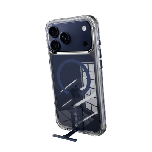 תמונה של כיסוי כחול כהה  MIRAKICK  IP 17 PRO