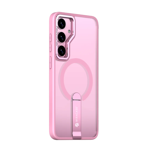 תמונה של כיסוי ורוד – MIRASTAND SAM S25 PLUS
