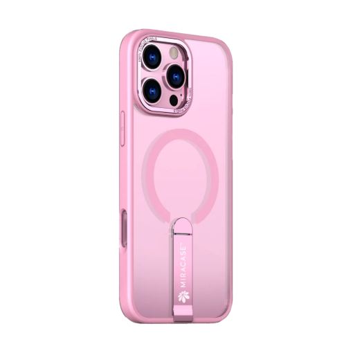 תמונה של כיסוי ורוד – MIRASTAND IP16 PRO MAX