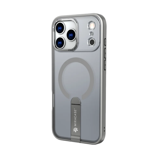 תמונה של כיסוי אפור –  MIRASTAND IP17 PRO MAX