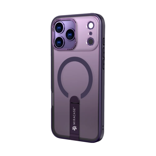 תמונה של כיסוי סגול –  MIRASTAND IP17 PRO MAX