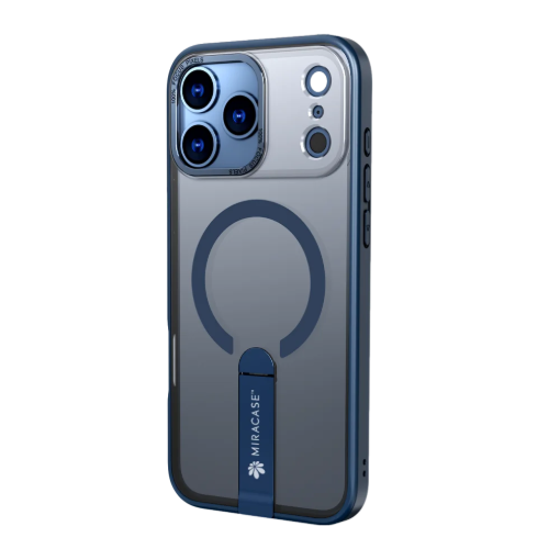 תמונה של כיסוי כחול – MIRASTAND IP17 PRO MAX