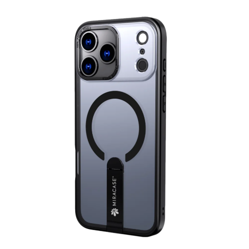 תמונה של כיסוי שחור –  MIRASTAND IP17 PRO MAX