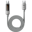 תמונה של כבל שזור טאצ' דיגיטלי 1.2M MTCD240W C-C אפור MIR