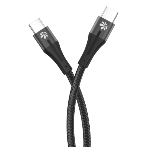 תמונה של כבל שזור MIR Type-C to Type-C 1.2M 60W