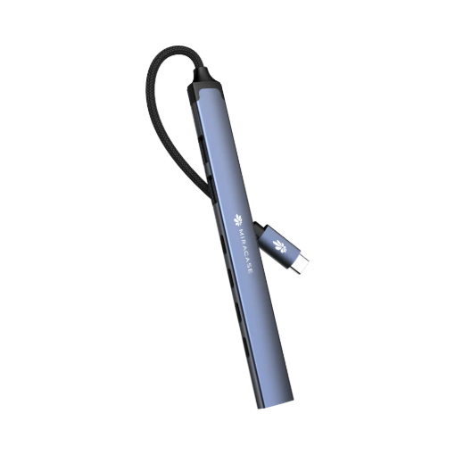 תמונה של מפצל MIR USB-C to USB3 USB-C2 + USB2 MHUB540 TYPE-C 7IN1
