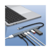 תמונה של מפצל MIR USB-C to USB3 USB-C2 + USB2 MHUB540 TYPE-C 7IN1
