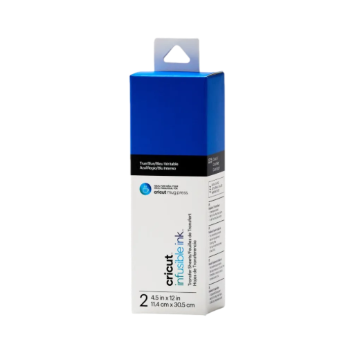 תמונה של מציאון – דפי טרנספר Infusible Ink בצבע כחול 11×30 ס"מ