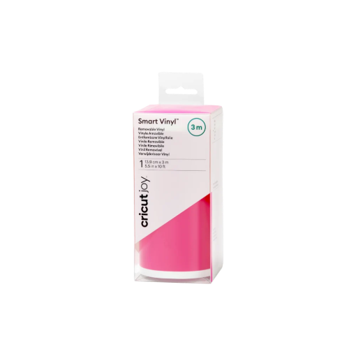 תמונה של מציאון – גליל ויניל נשלף Cricut Joy Smart Vinyl Removable ורוד 14×305 ס"מ