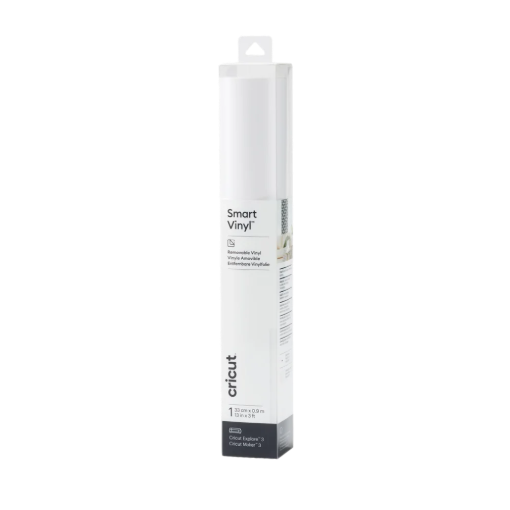 תמונה של מציאון – גליל ויניל נשלף Cricut Smart Vinyl Removable לבן 33×91 ס"מ