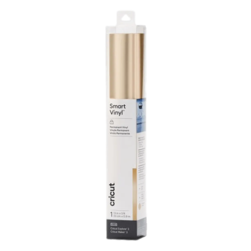 תמונה של נייר CRICUT Smart Vinyl™ PERMANENTשימר מבריק 90*33 – זהב