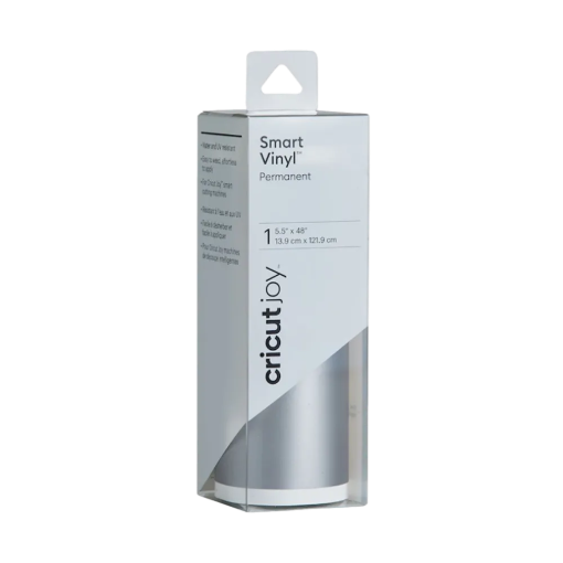 תמונה של מציאון – גליל ויניל קבוע Cricut Joy Permanent Vinyl כסוף 14×122 ס"מ