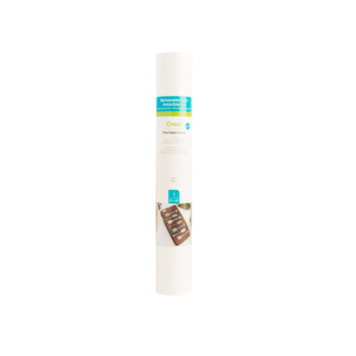 תמונה של מציאון – גליל ויניל נשלף Cricut Premium Vinyl Removable לבן 30×120 ס"מ