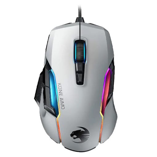 תמונה של עכבר גיימינג ROCCAT KONE AIMO Remastered – לבן