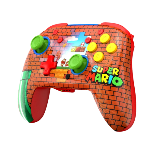 תמונה של בקר גיימינג אלחוטי דגם Rematch™ Wireless Controller – Mario Bricks עבור Nintendo Switch, מבית Turtle Beach
