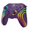 תמונה של בקר גיימינג אלחוטי ל-Nintendo Switch 2 דגם Afterglow Wave Wireless Controller בצבע סגול מבית Turtle Beach