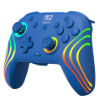 תמונה של בקר גיימינג אלחוטי ל-Nintendo Switch 2 דגם Afterglow Wave Wireless Controller בצבע כחול מבית Turtle Beach