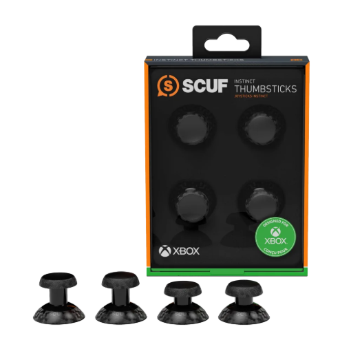 תמונה של ערכת 4 ג'ויסטיקים לבקר SCUF THUMBSTICKS 4x For INSTINCT / PRO שחור