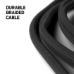 תמונה של כבל 2 מטר שחור SCUF USB-C to USB-A 2m Cable