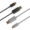 תמונה של כבל 2 מטר אפור USB-C to USB-A 2m Cable