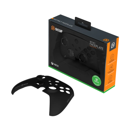 תמונה של ערכת החלפה פלטה קדמית שחור SCUF INSTINCT FACEPLATE KIT