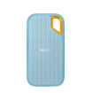 תמונה של כונן חיצוני דגם SanDisk Extreme Portable SSD בנפח 1TB בצבע תכלת