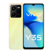 תמונה של סמארטפון vivo דגם Y35 בצבע זהב שמש