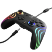 תמונה של בקר חוטי Nintendo Switch Afterglow Wave RGB – שחור