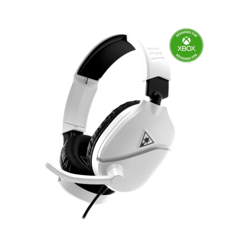 תמונה של אוזניות גיימינג חוטיות דגם Recon 70 Headset בצבע לבן מבית Turtle Beach