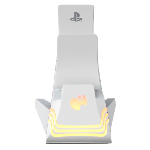 תמונה של מטען כפול Turtle Beach Afterglow™ Wave לבן – לשלטי PlayStation DualSense