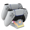 תמונה של מטען כפול Turtle Beach Afterglow™ Wave לבן – לשלטי PlayStation DualSense