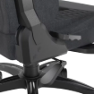 תמונה של כיסא גיימינג בד אפור שחור CORSAIR TC100