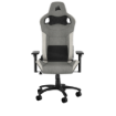 תמונה של כיסא גיימינג בד CORSAIR T3 RUSH 2023 Fabric White/Grey