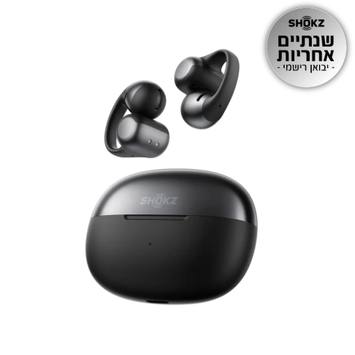 תמונה של אוזניות אלחוטיות Shokz OpenDots ONE שחור