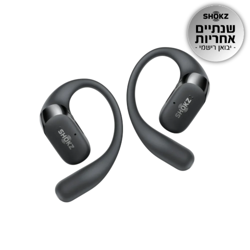 תמונה של אוזניות אלחוטיות Shokz OPENFIT 2 שחור