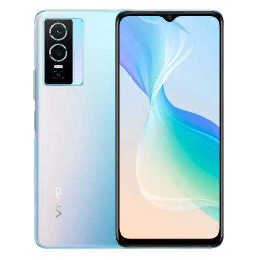 תמונה של סמארטפון Y76 5G vivo בצבע זוהר קוסמי (תכלת)