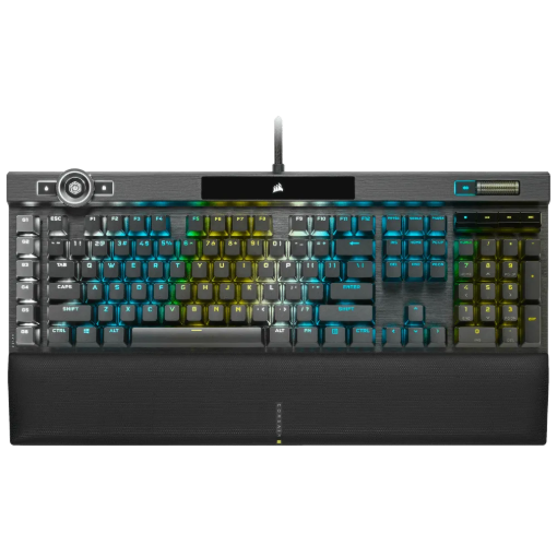 תמונה של מקלדת גיימינג מכנית K100 CORSAIR OPX Switch — Black
