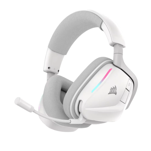 תמונה של אוזניות גיימינג דגם Void Wireless V2 בצבע לבן מבית Corsair
