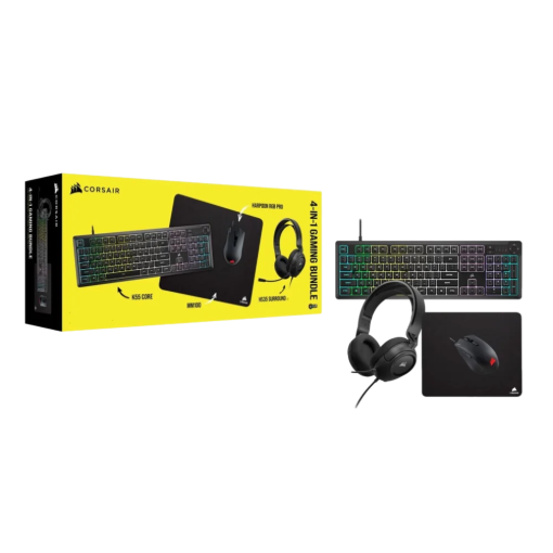 תמונה של מארז גיימינג CORSAIR 4 In 1 Gaming Bundle