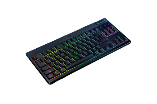 תמונה של RAZER BLACKWIDOW V4 LOW-PROFILE TENKEYLESS HYPERSPEED – מקלדת מכנית אלחוטית