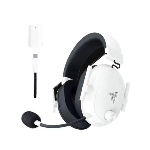 תמונה של אוזניות אלחוטיות Razer BlackShark V3 Pro – לבן