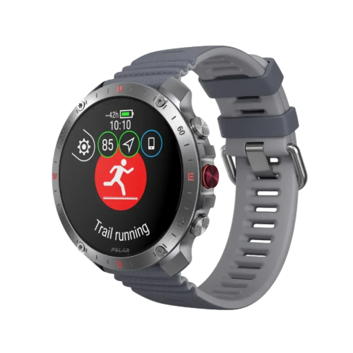 תמונה של Polar Grit X2 Pro שעון ריצה מתקדם עם GPS בצבע אפור\כסף