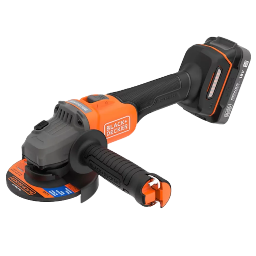 תמונה של מטחנת זווית דגם BCG6L8D1S-QW מבית BLACK&DECKER