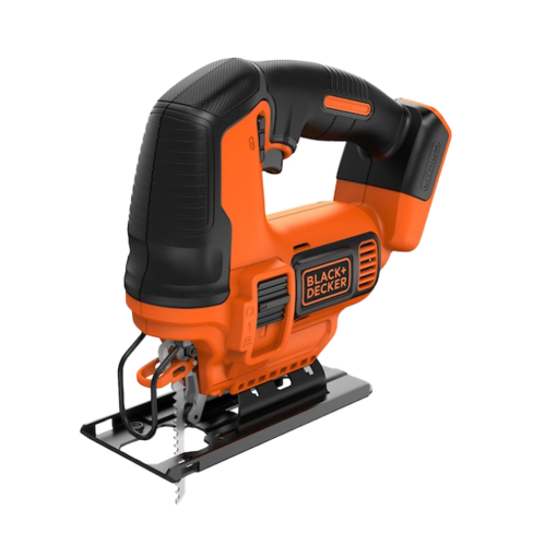 תמונה של מסור גובה אנכי נטען 18V עם להב עץ – Black & Decker BDCJS18N-XJ