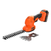 תמונה של גוזם שיחים נטענת Black+Decker BCSS18D1-QW 18V– סוללה אמפר 2.0