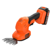 תמונה של גוזם שיחים נטענת Black+Decker BCSS18D1-QW 18V– סוללה אמפר 2.0