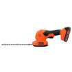 תמונה של גוזם שיחים נטענת Black+Decker BCSS18D1-QW 18V– סוללה אמפר 2.0