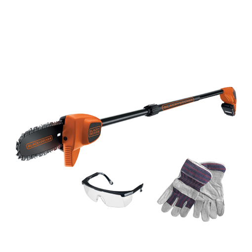 תמונה של מסור גיזום טלסקופי נטען Black+Decker GPC1820L20